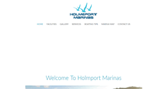 Desktop Screenshot of holmeportmarinas.com.au